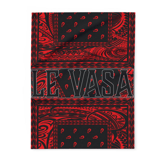 South Pac Paisley Red