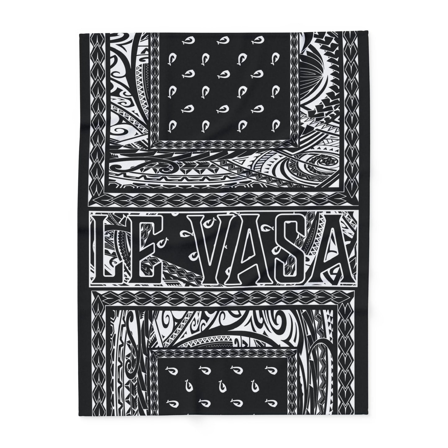 South Pac Paisley Fleece Blanket
