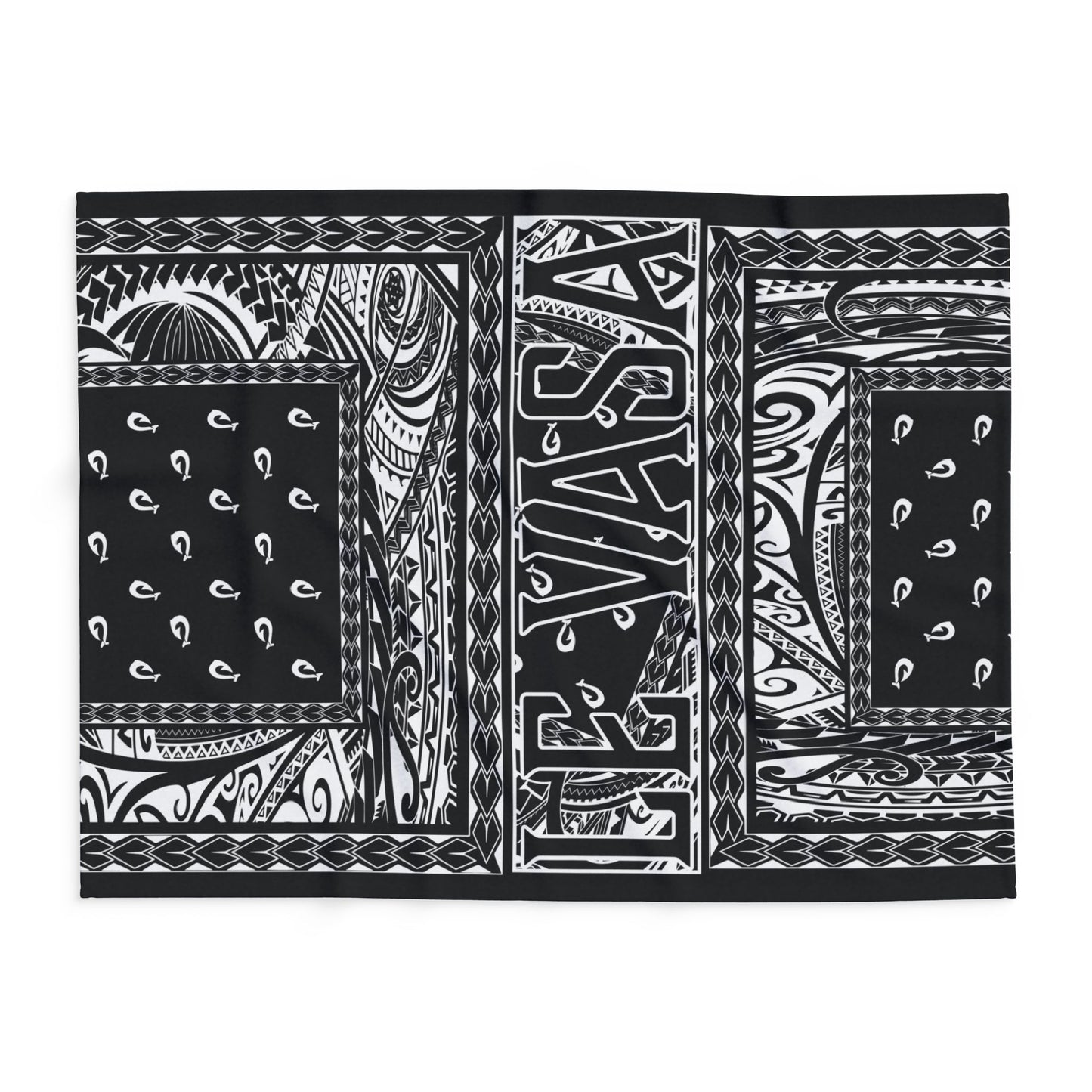 South Pac Paisley Fleece Blanket