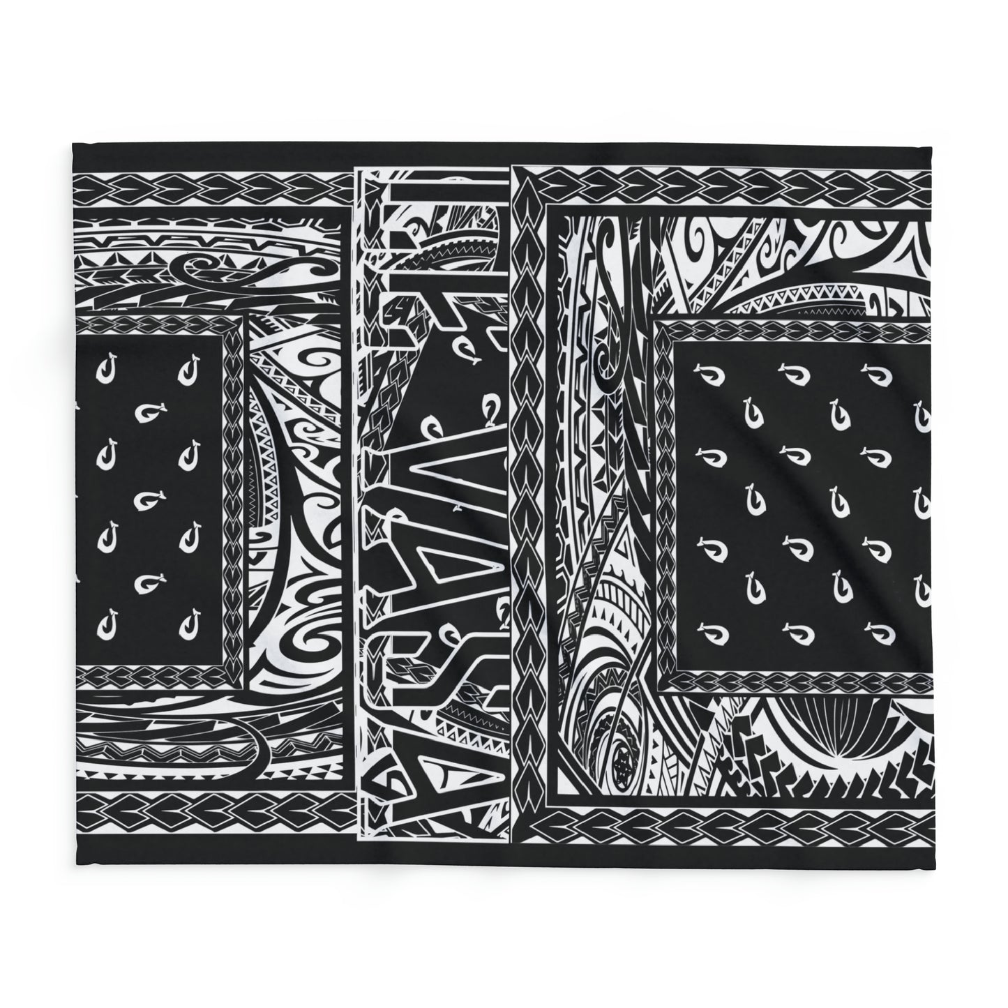 South Pac Paisley Fleece Blanket