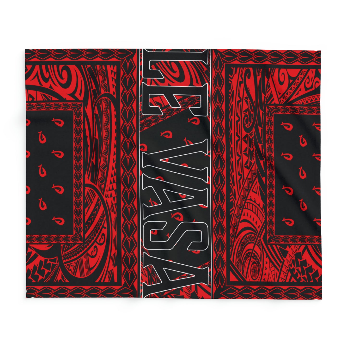 South Pac Paisley Red