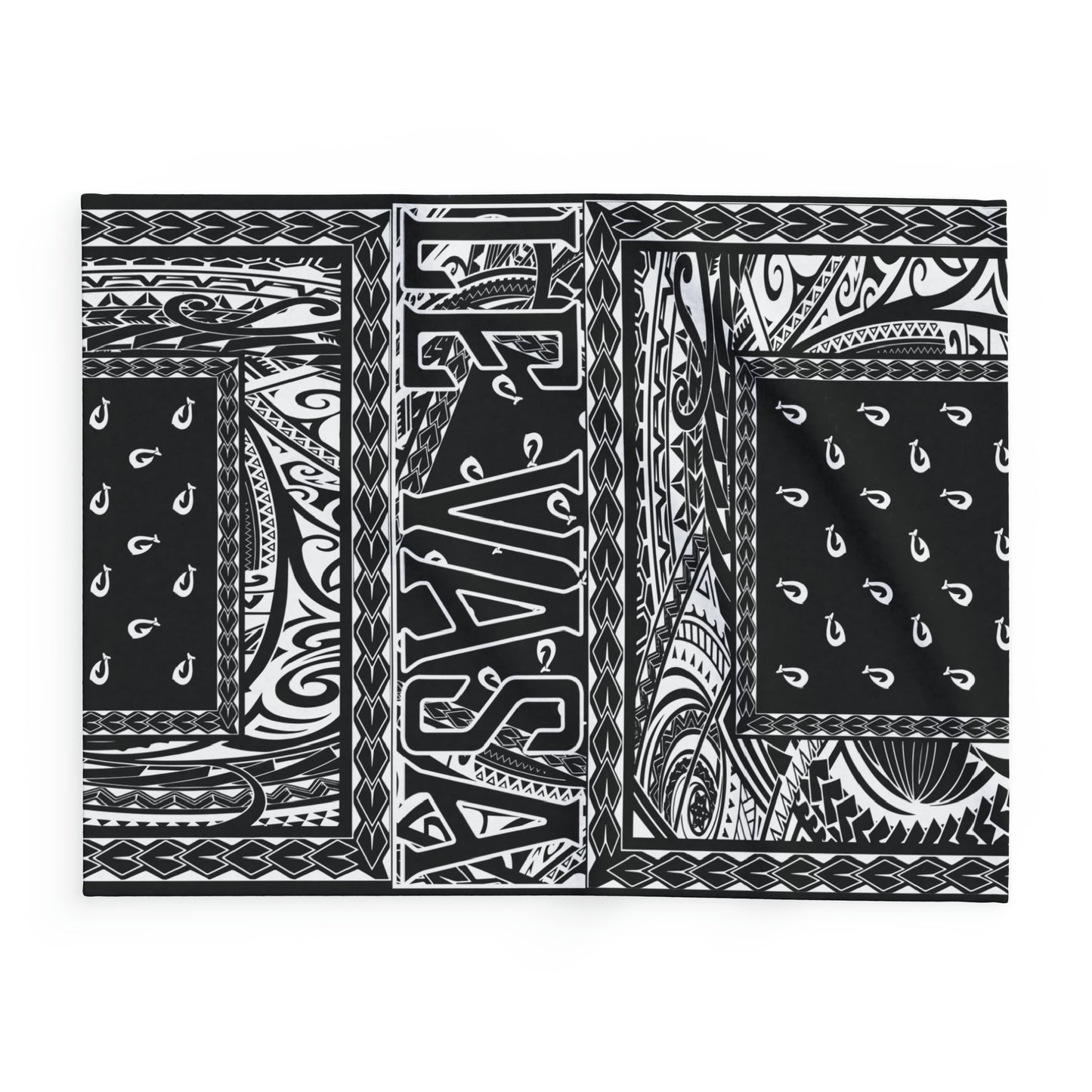 South Pac Paisley Fleece Blanket