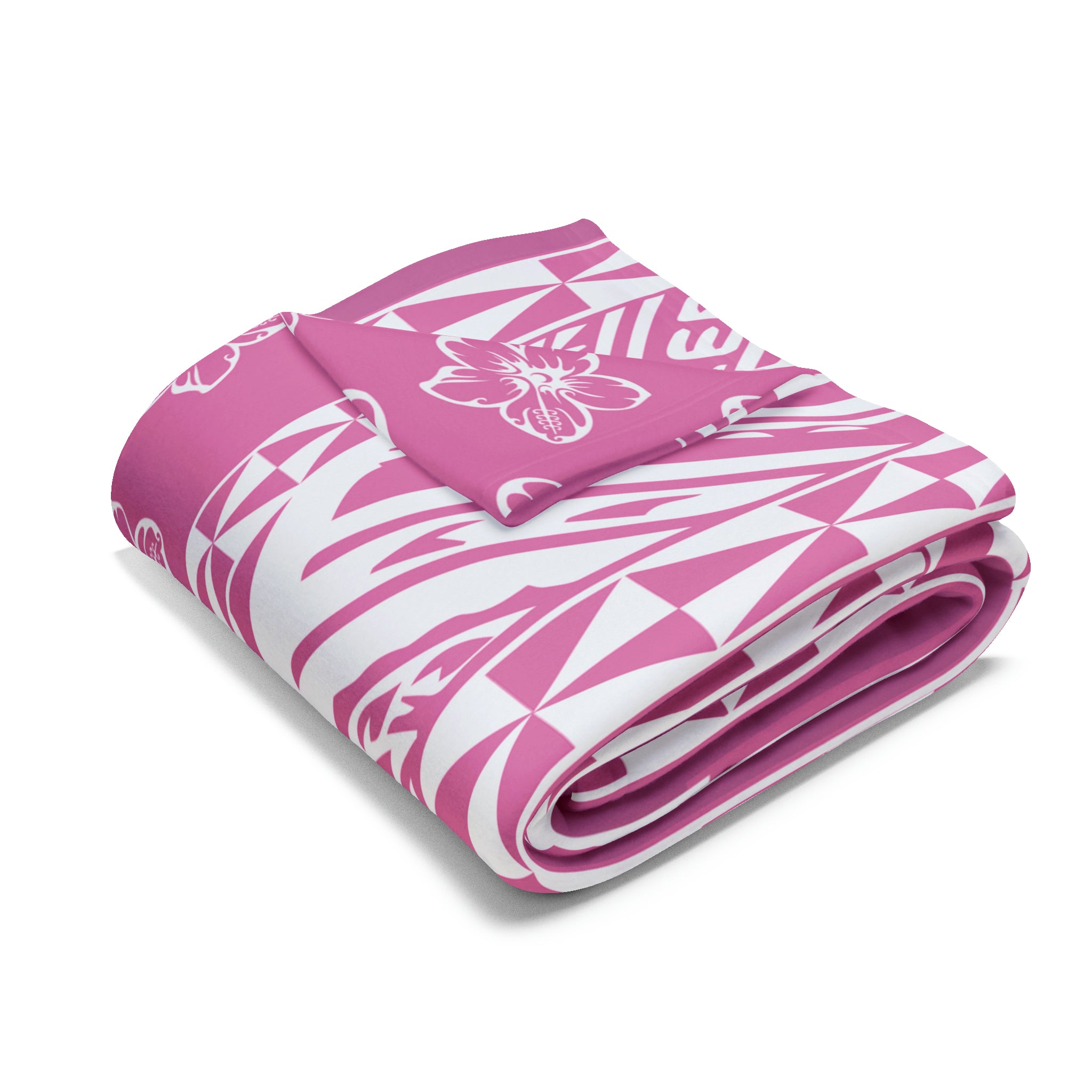 South Pac Paisley Blanket Pink