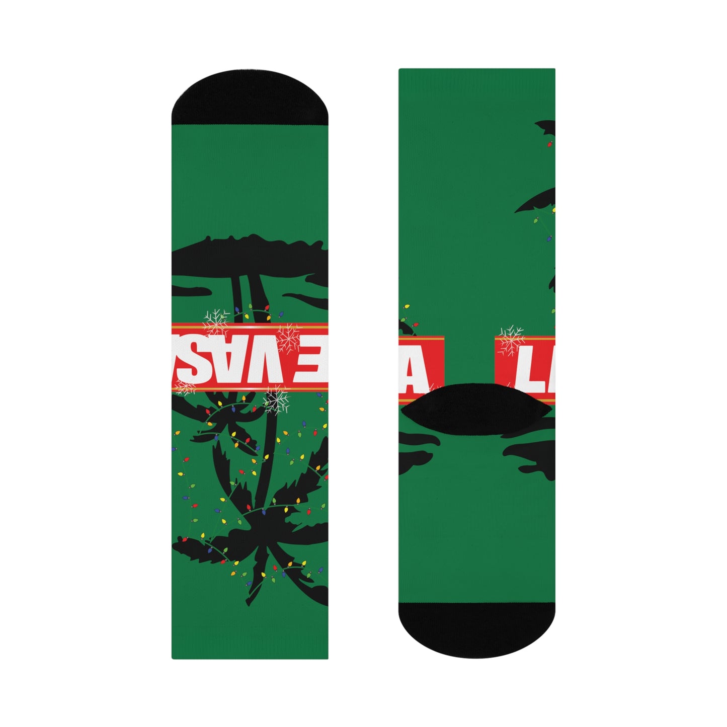 XMAS Crew Socks Green