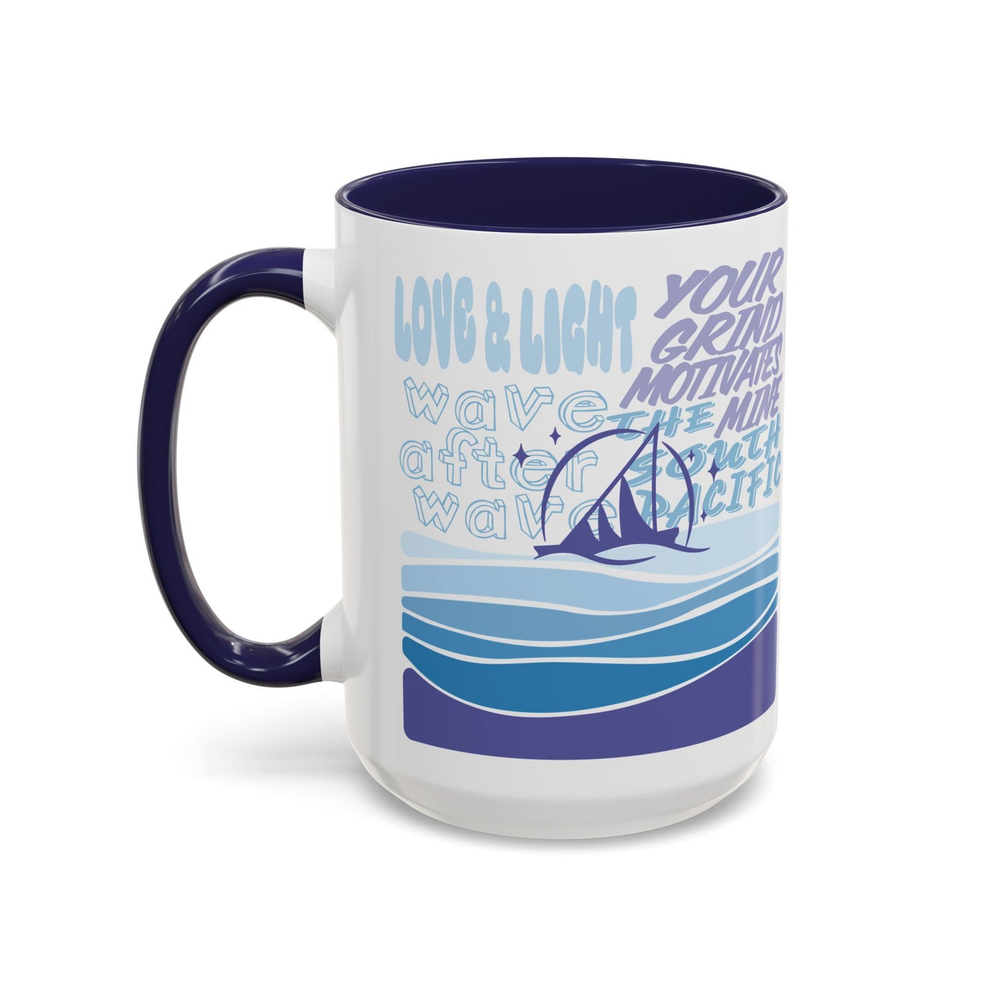 Retro Wave Mug (11, 15oz)