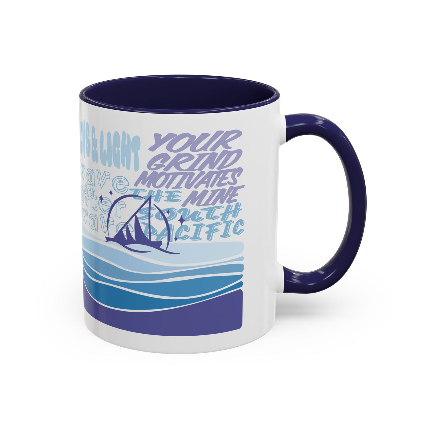 Retro Wave Mug (11, 15oz)