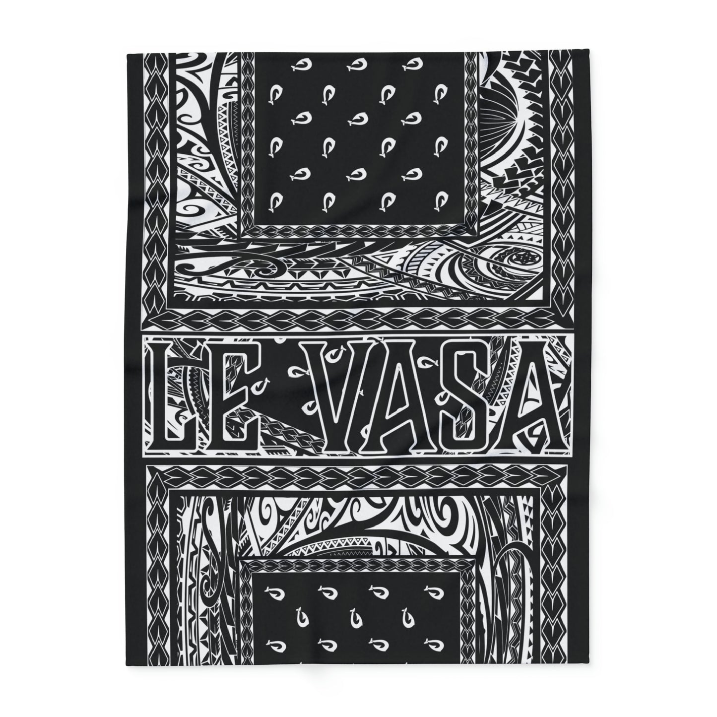 South Pac Paisley Fleece Blanket