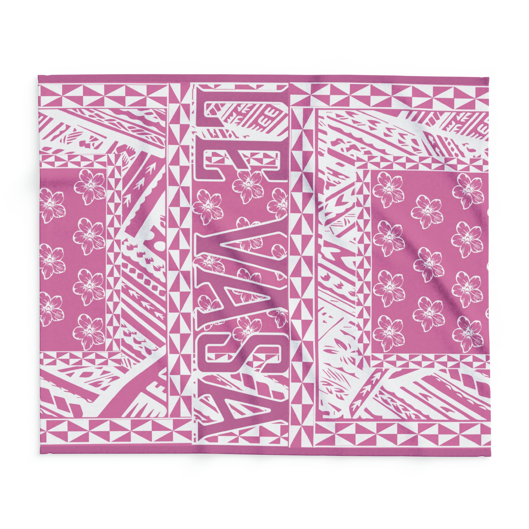 South Pac Paisley Blanket Pink