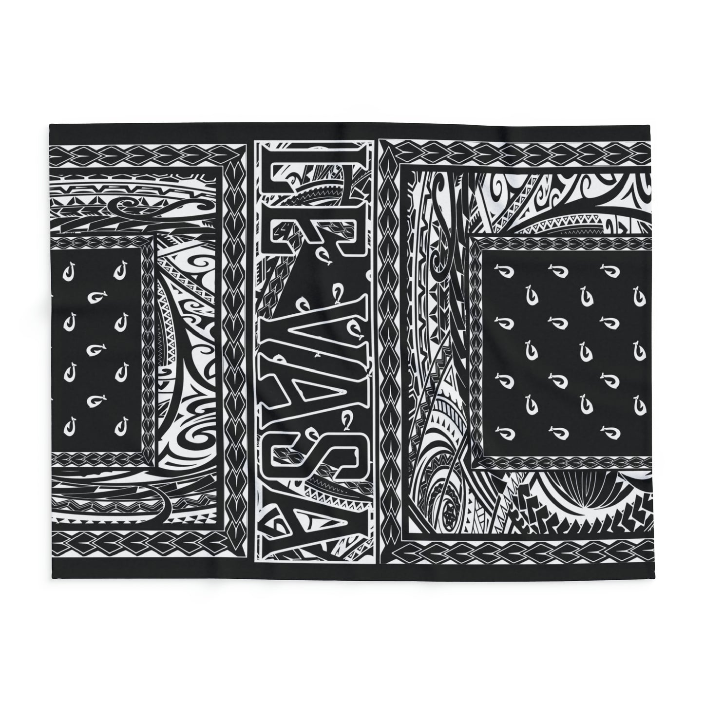 South Pac Paisley Fleece Blanket