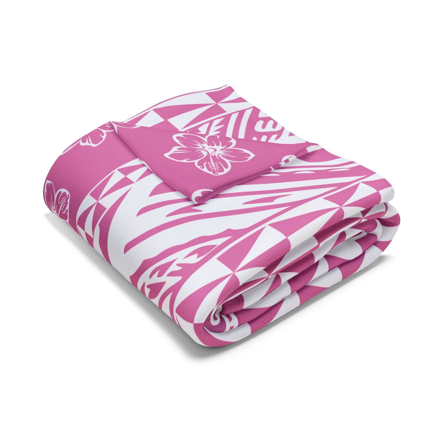 South Pac Paisley Blanket Pink