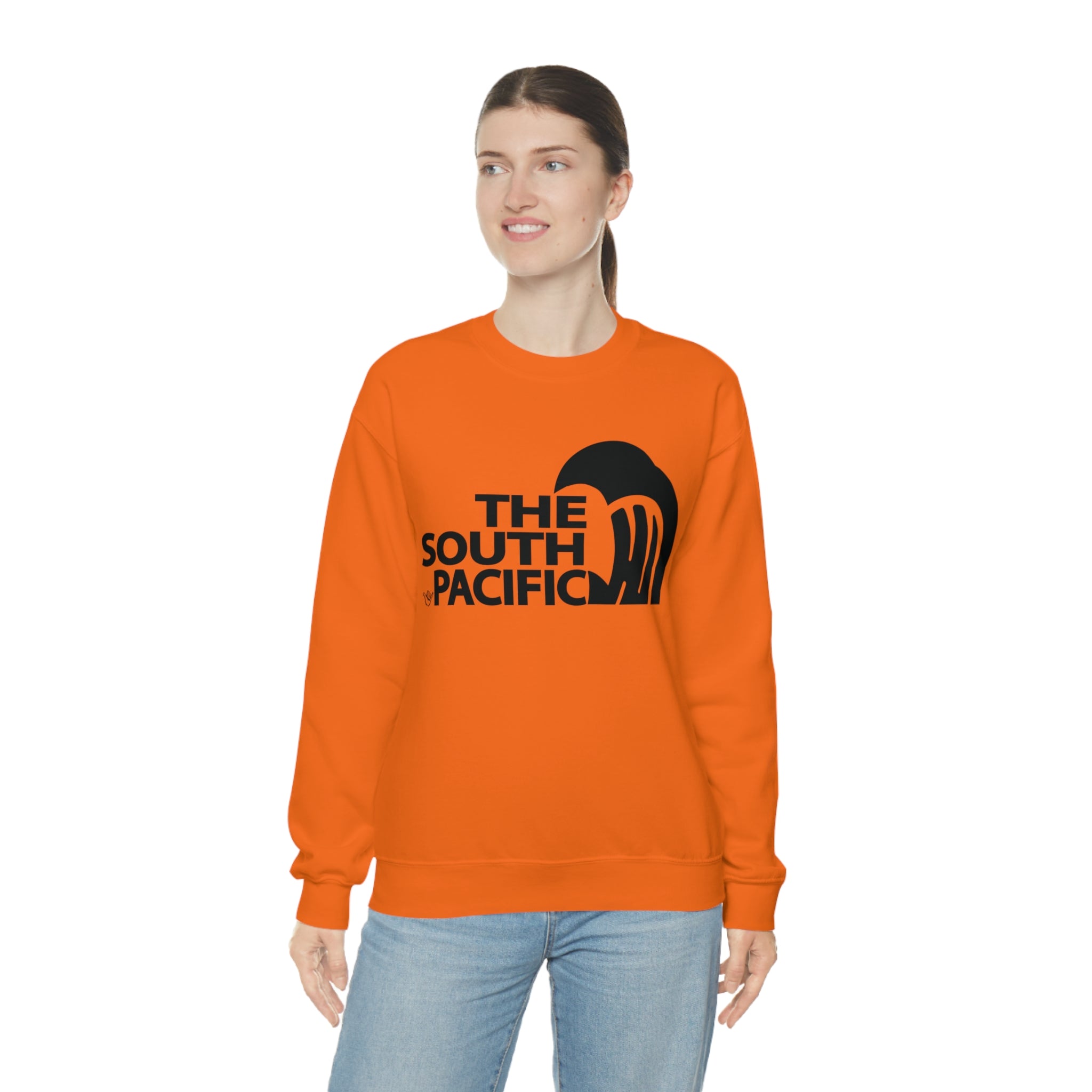 The SOUTH PACIFIC WAVE CREWNECK SWEATER