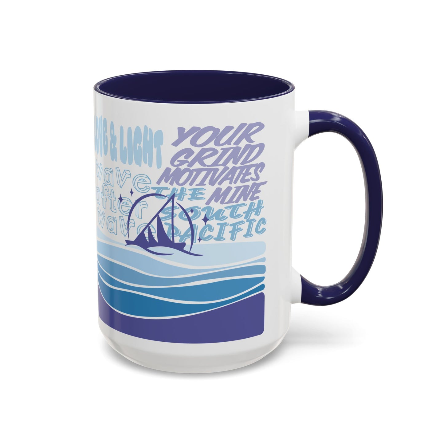 Retro Wave Mug (11, 15oz)