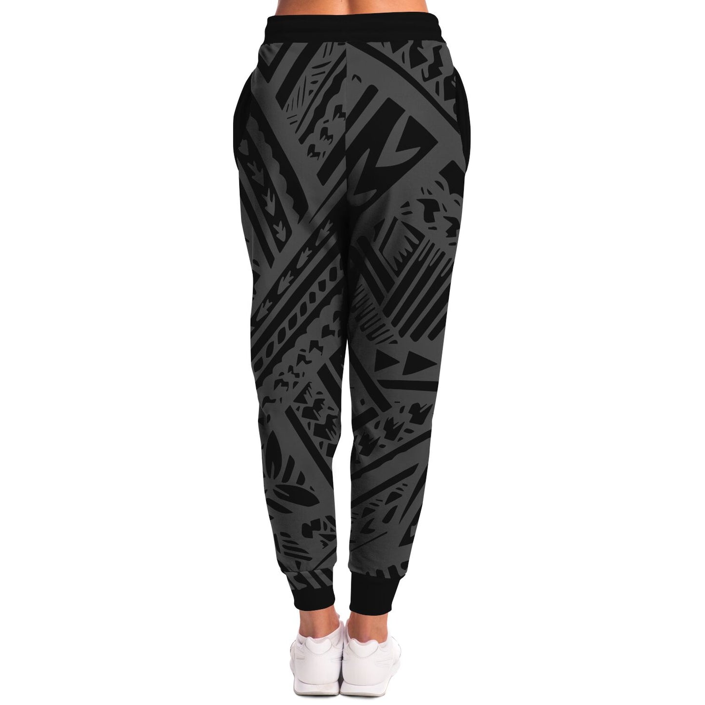 THE SOUTH PACIFIC WAVE ALL-OVER PRINT Joggers-black