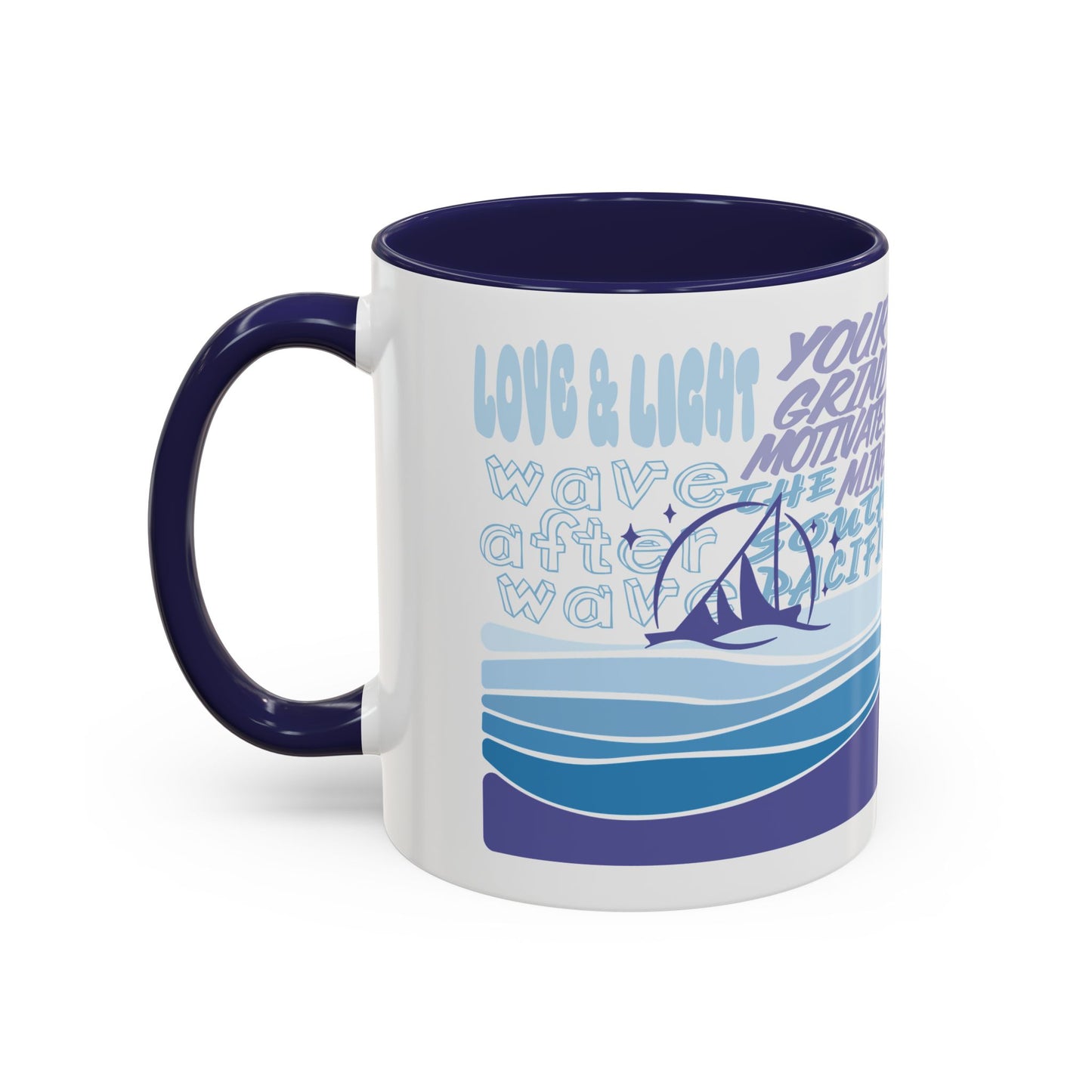 Retro Wave Mug (11, 15oz)