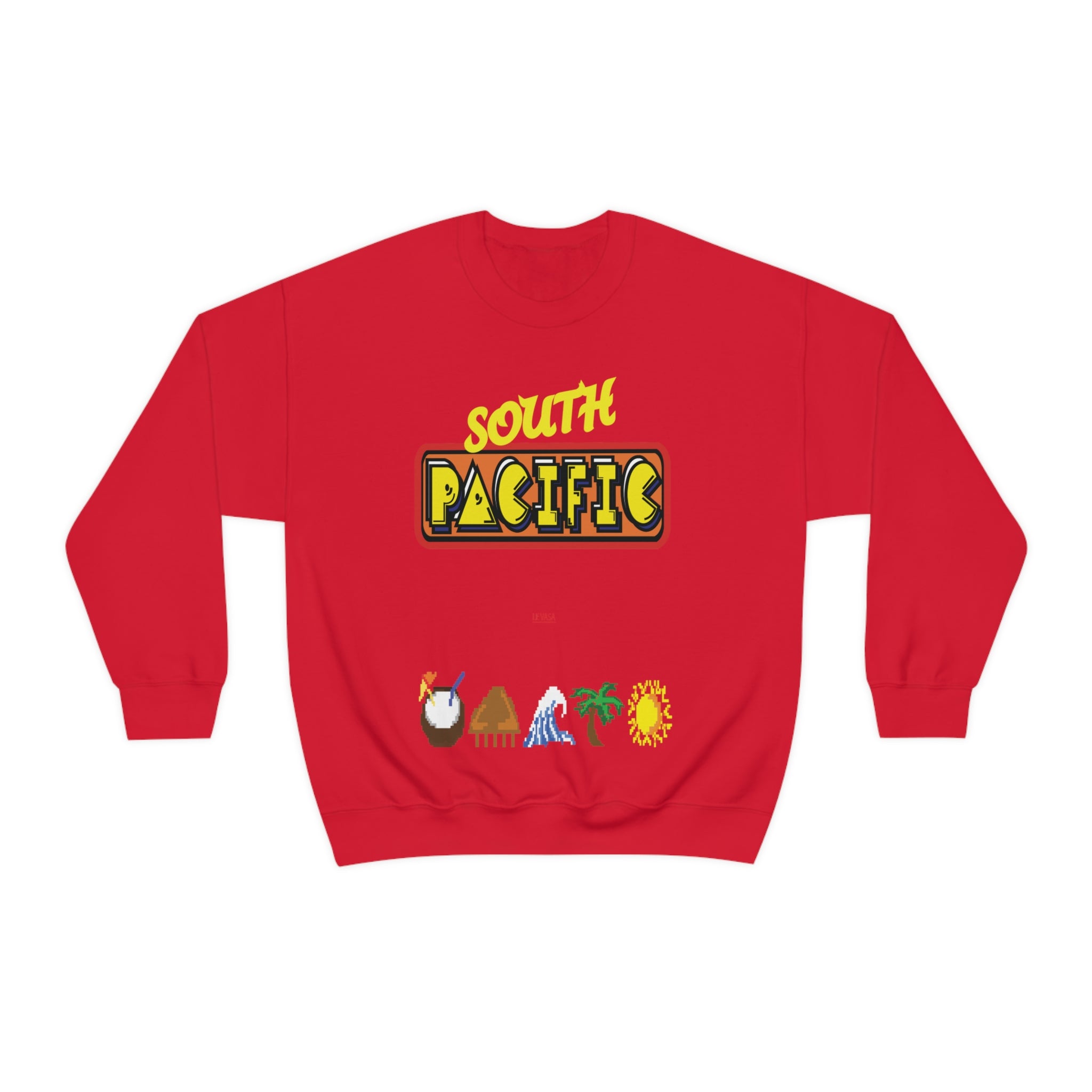 8 Bit South Pacific Crewneck Sweatshirt