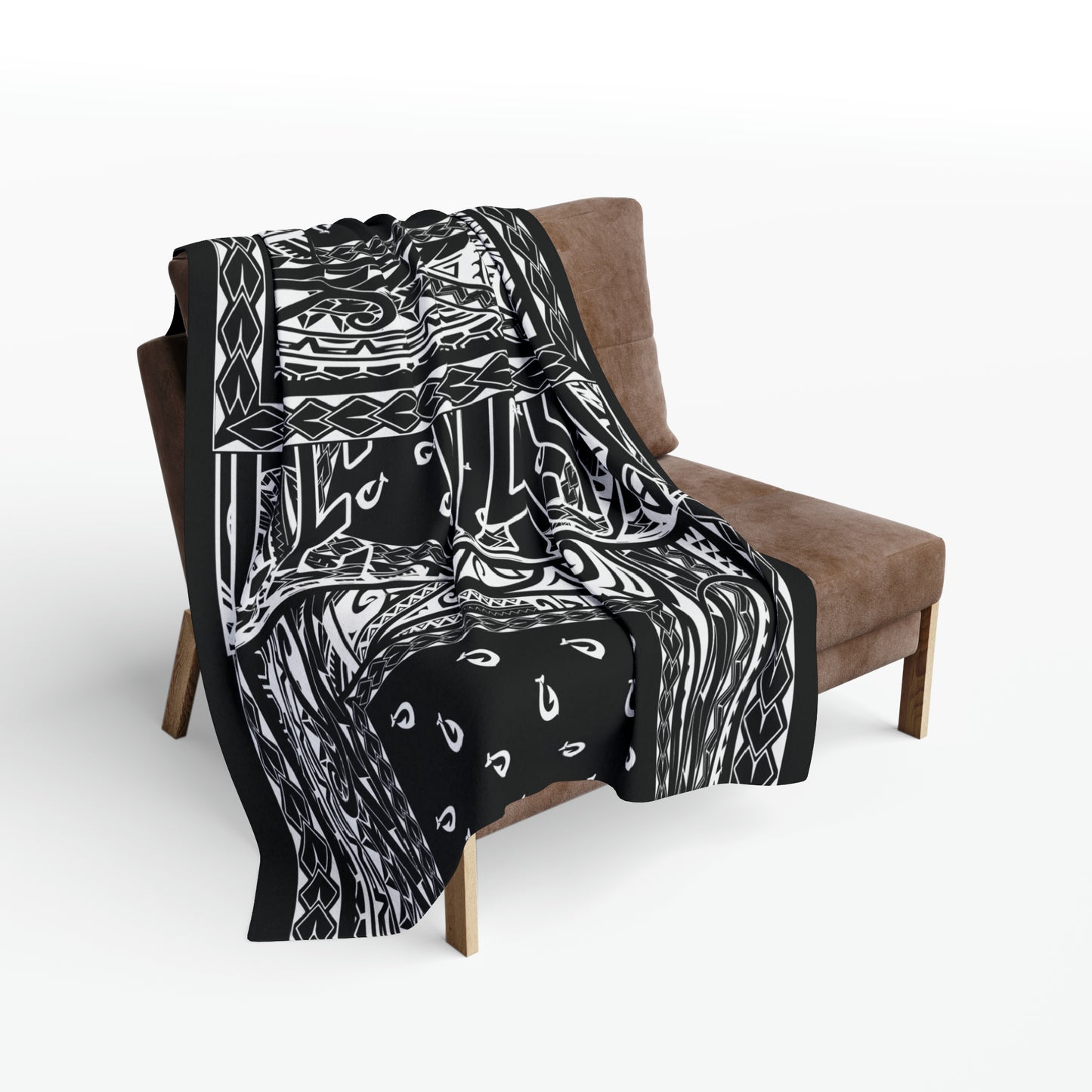 South Pac Paisley Fleece Blanket