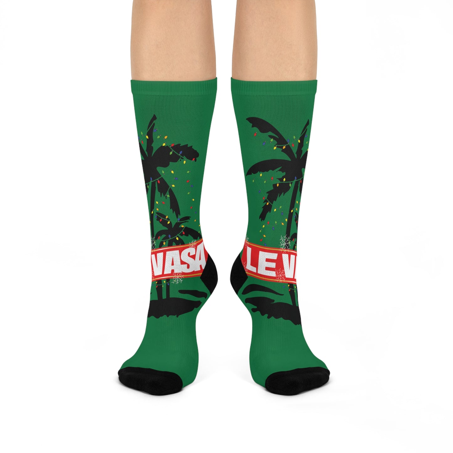 XMAS Crew Socks Green