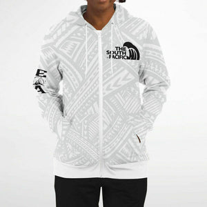 THE SOUTH PACIFIC ALL-OVER PRINT ZIP-UP Hoodie