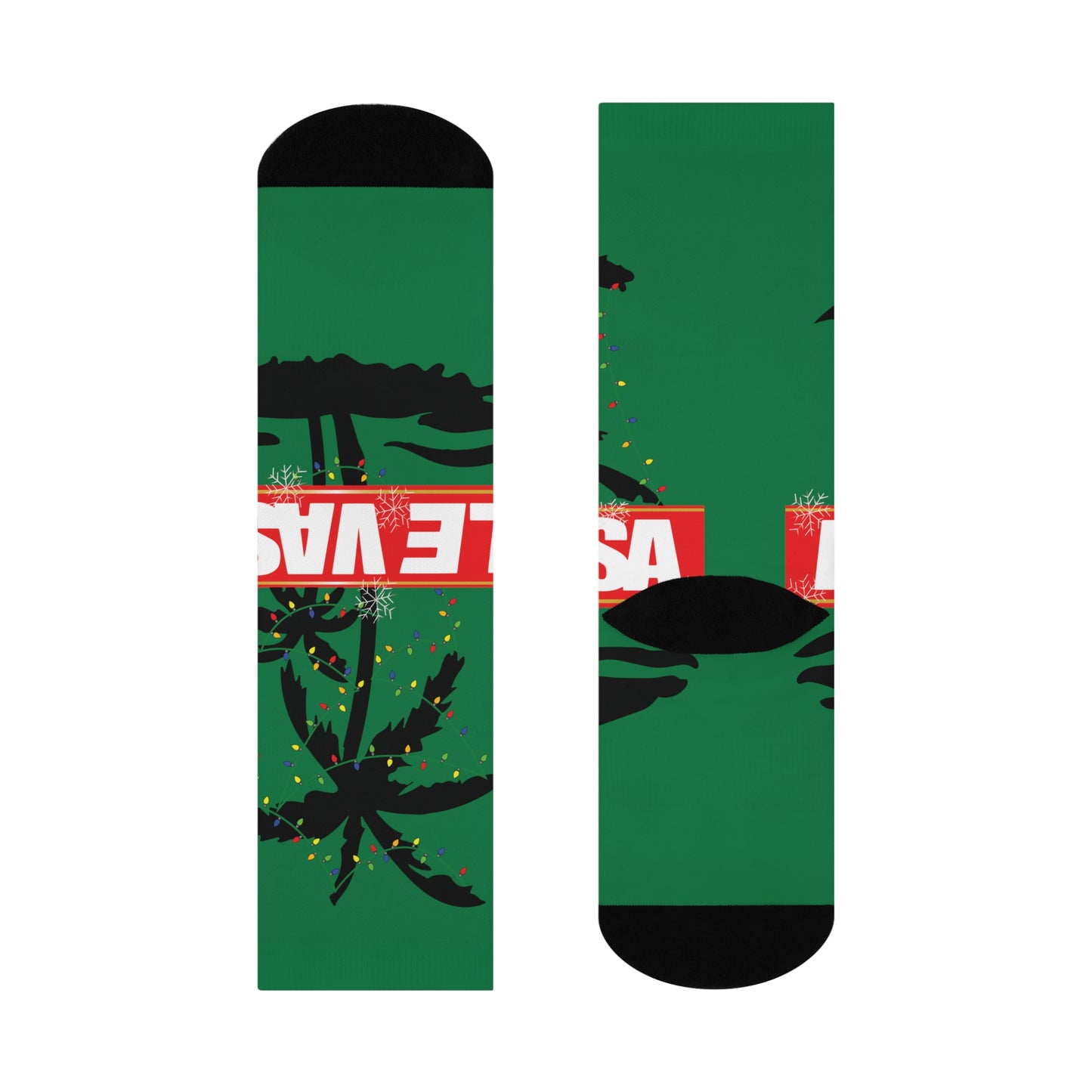 XMAS Crew Socks Green