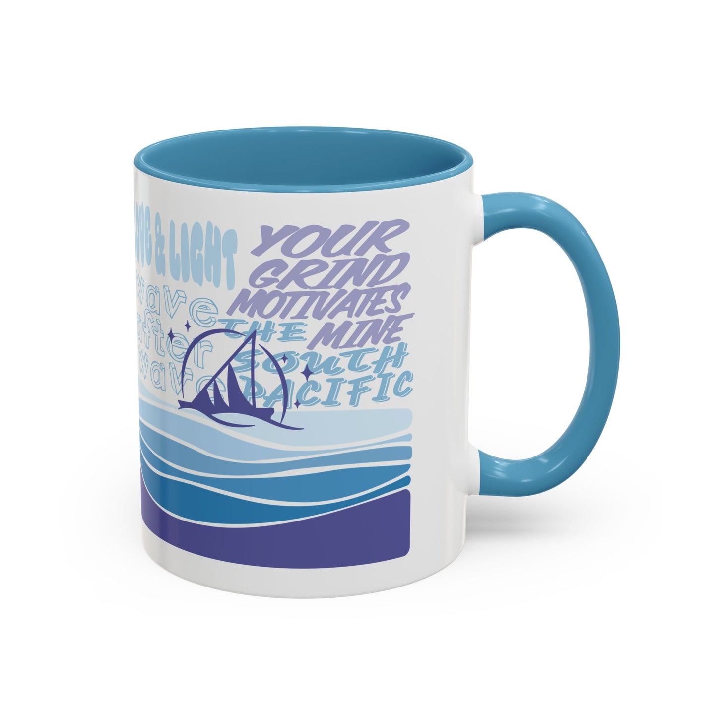 Retro Wave Mug (11, 15oz)