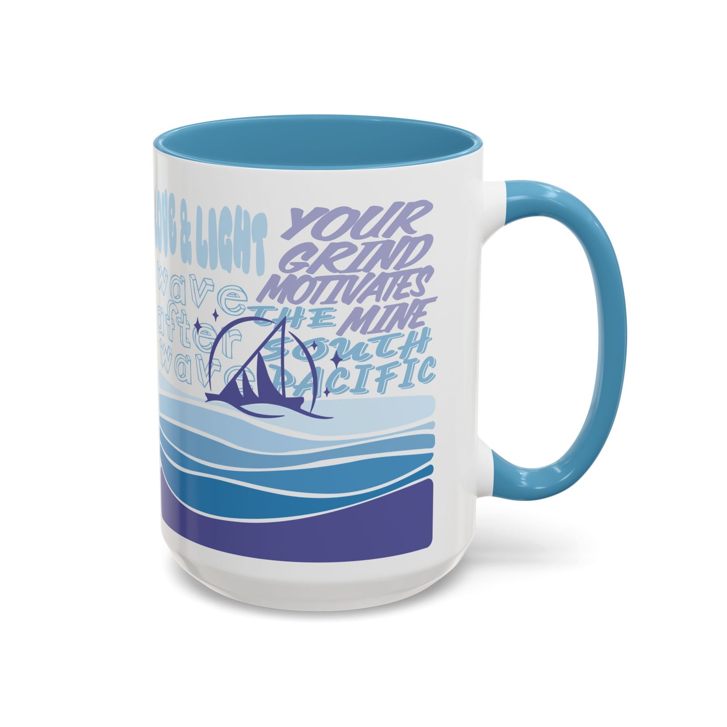 Retro Wave Mug (11, 15oz)