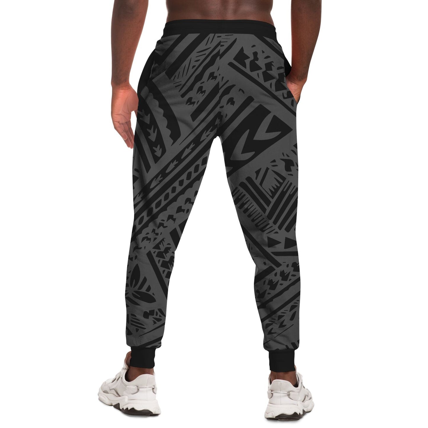 LE VASA Classic Pattern Joggers