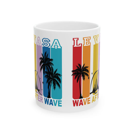 Retro Stripe Mug, (11oz, 15oz)