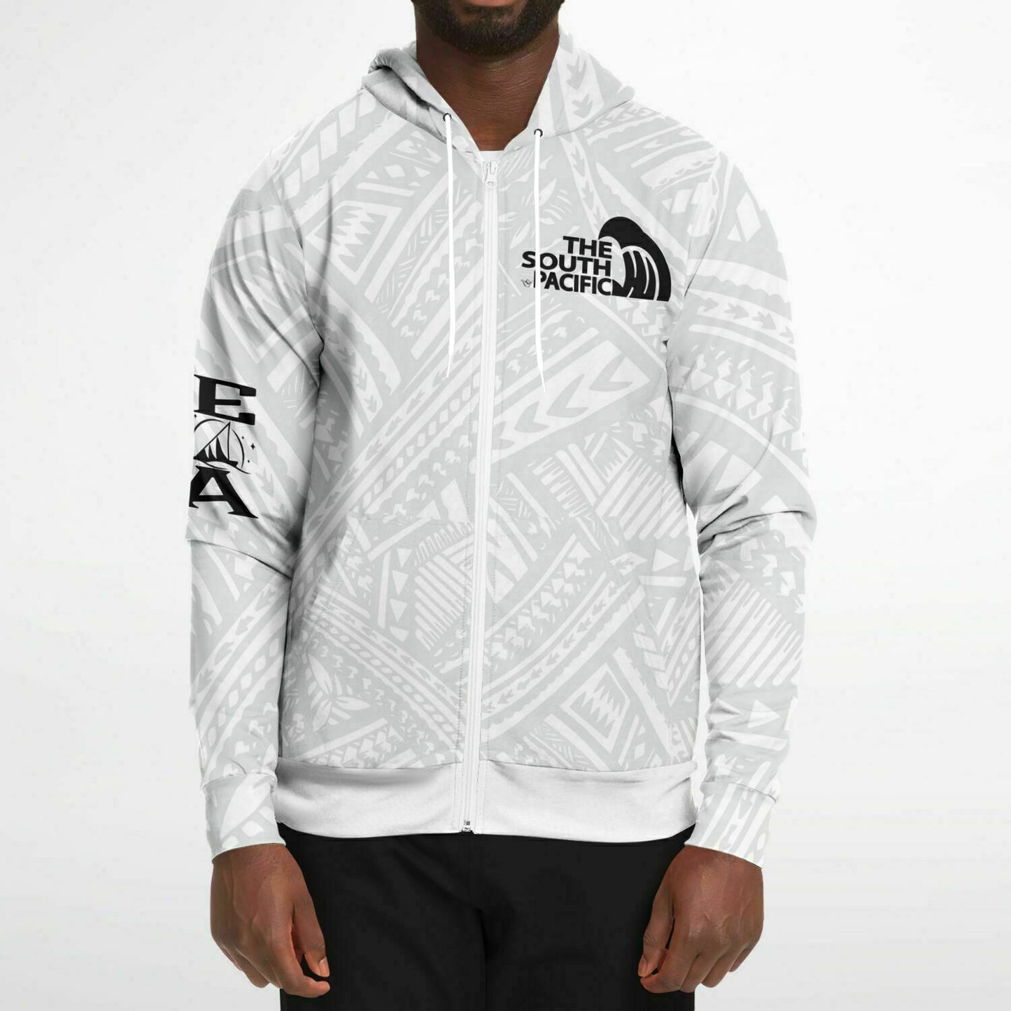 THE SOUTH PACIFIC ALL-OVER PRINT ZIP-UP Hoodie