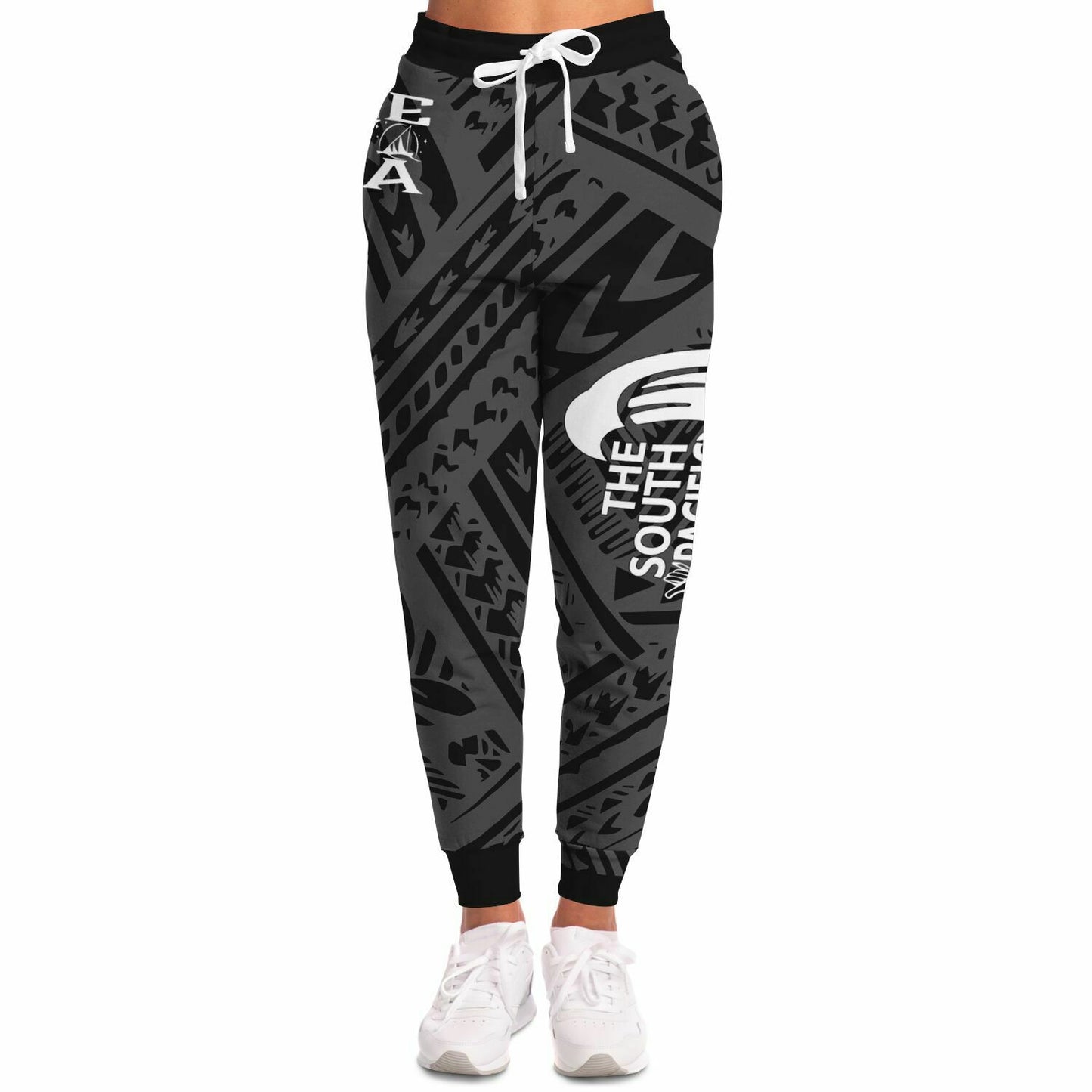 THE SOUTH PACIFIC WAVE ALL-OVER PRINT Joggers-black