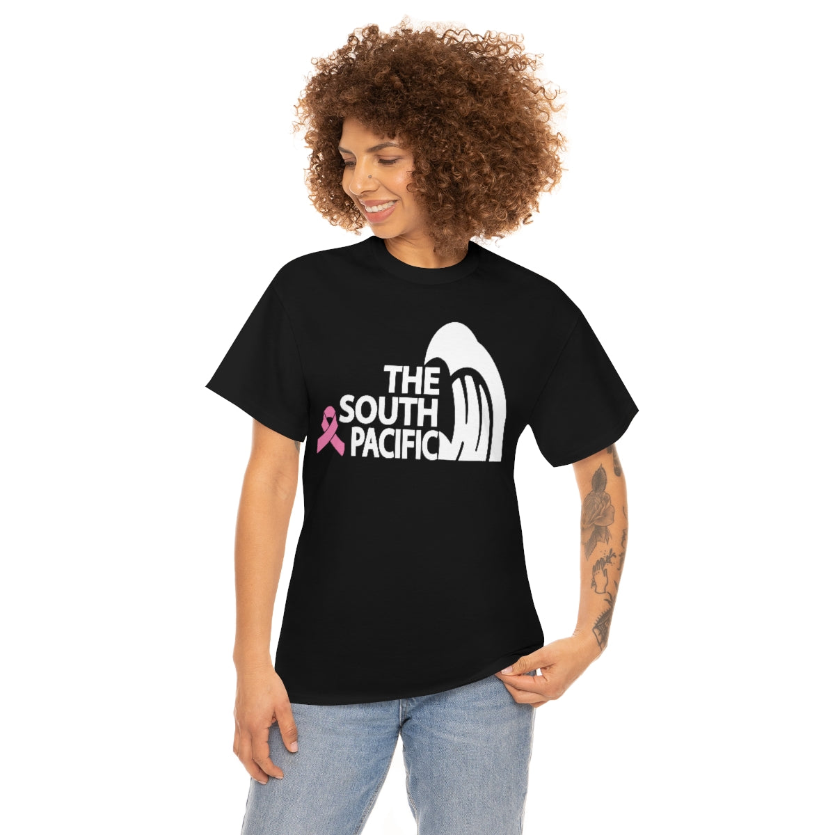 Breast Cancer Awareness Tee White