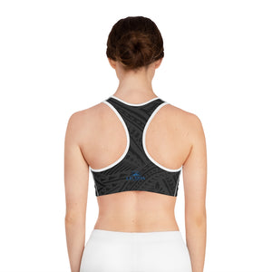 The South Pacific Wave Sports Bra