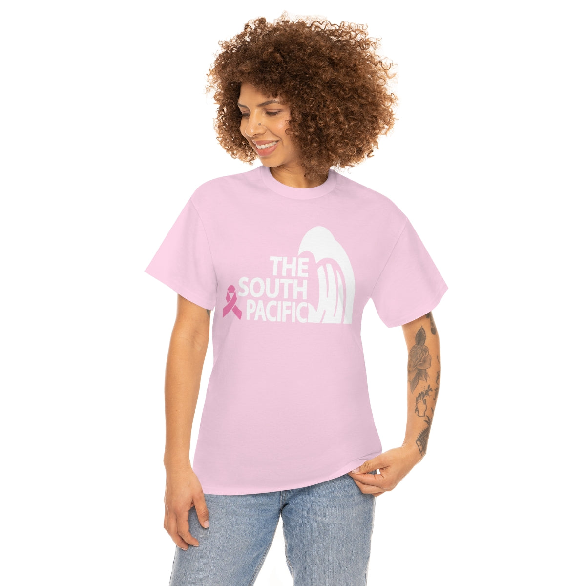 Breast Cancer Awareness Tee White