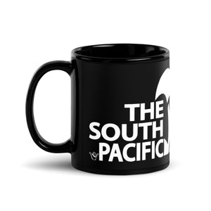 South Pacific Wave Black Mug