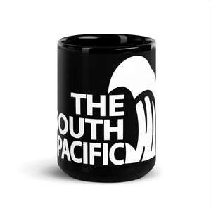 South Pacific Wave Black Mug