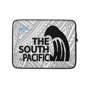 South Pacific Wave Laptop Case